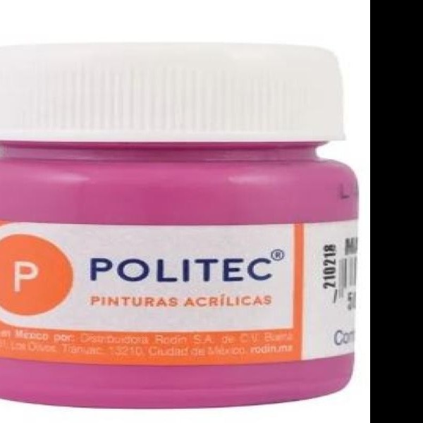 PINTURA ACRILICA POLITEC 30ML. MAGENTA 342 PZA